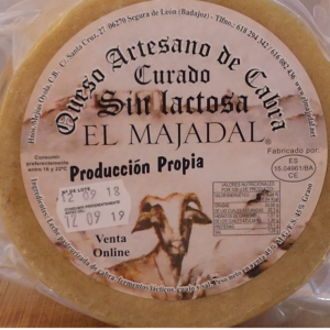 queso cabra curado majadal